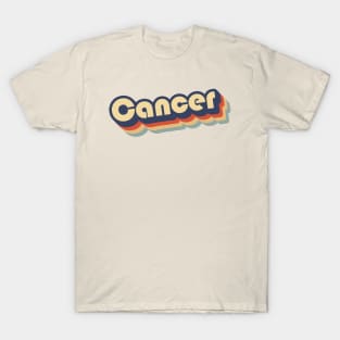 Cancer Retro '70s T-Shirt